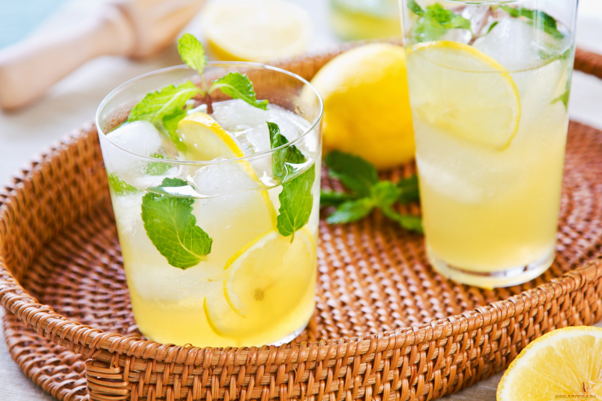 Мохито лимоном мятой безалкогольный